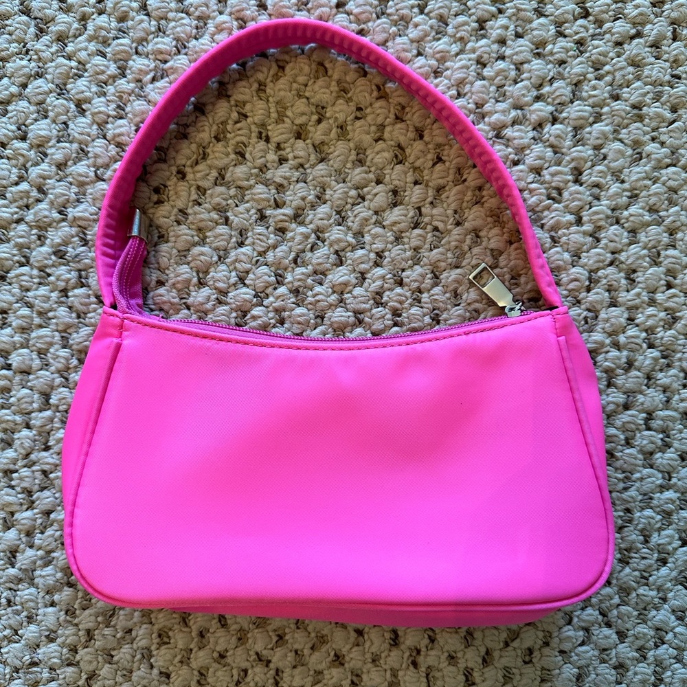 Hot pink preppy purse